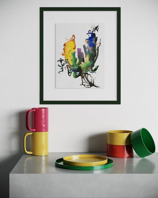 "Pa'u" Original Art Bloom Being