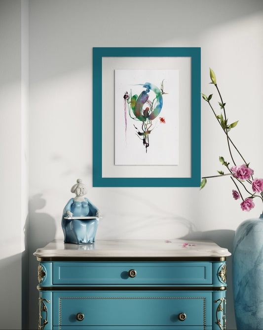 "Jade" Original Art Bloom Being