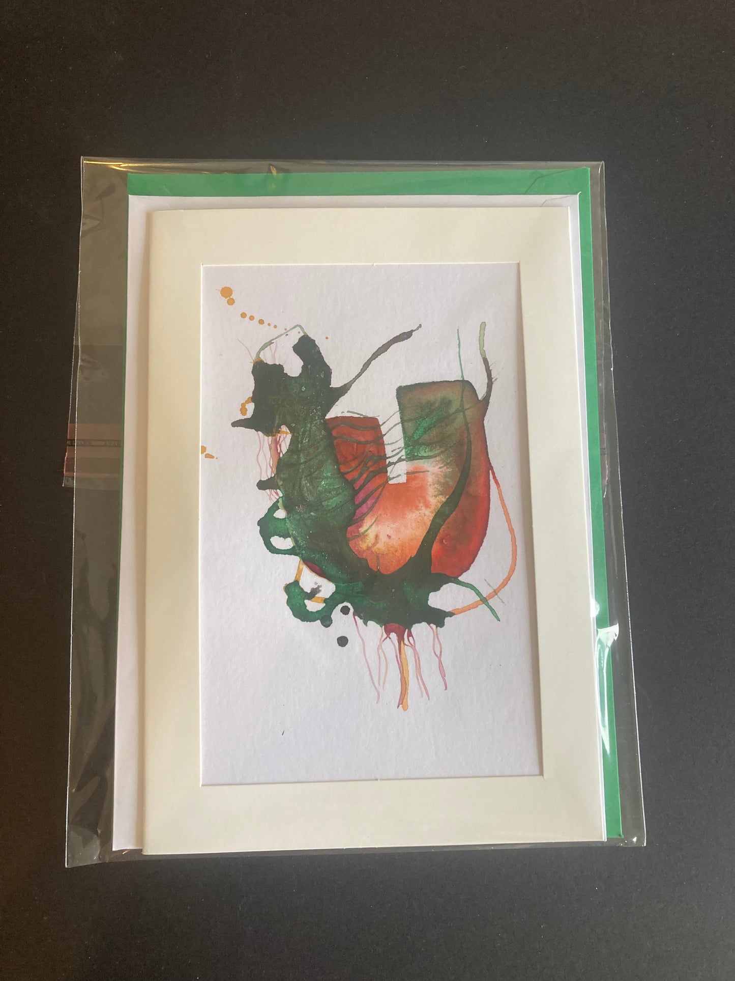 Baby Bloom C70 Greeting Card with Original Art Work