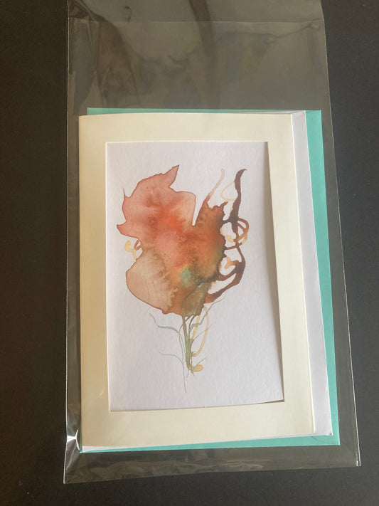 Baby Bloom C108 Greeting Card with Original Art Work