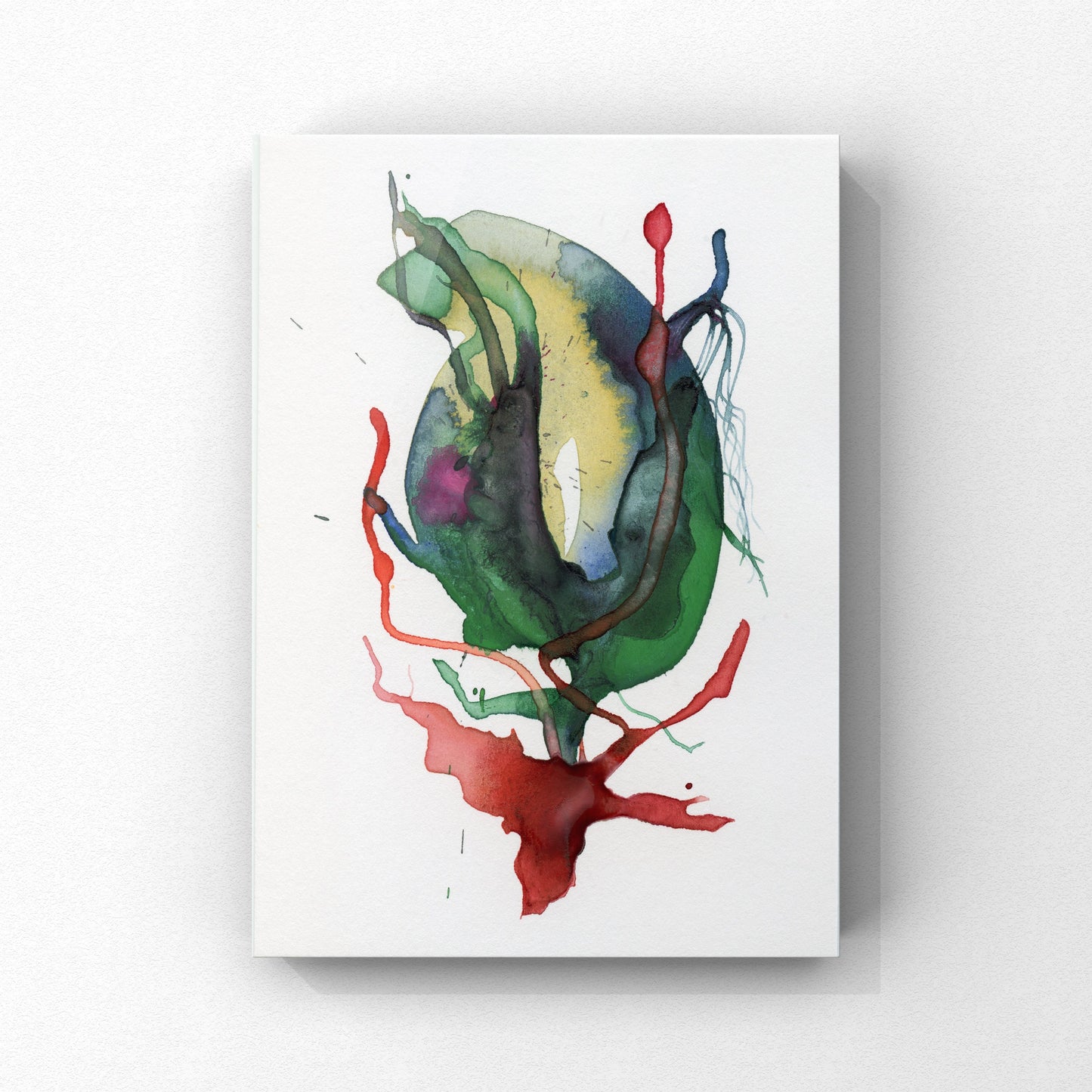 Baby Bloom C30 Greeting Card with Original Art Work