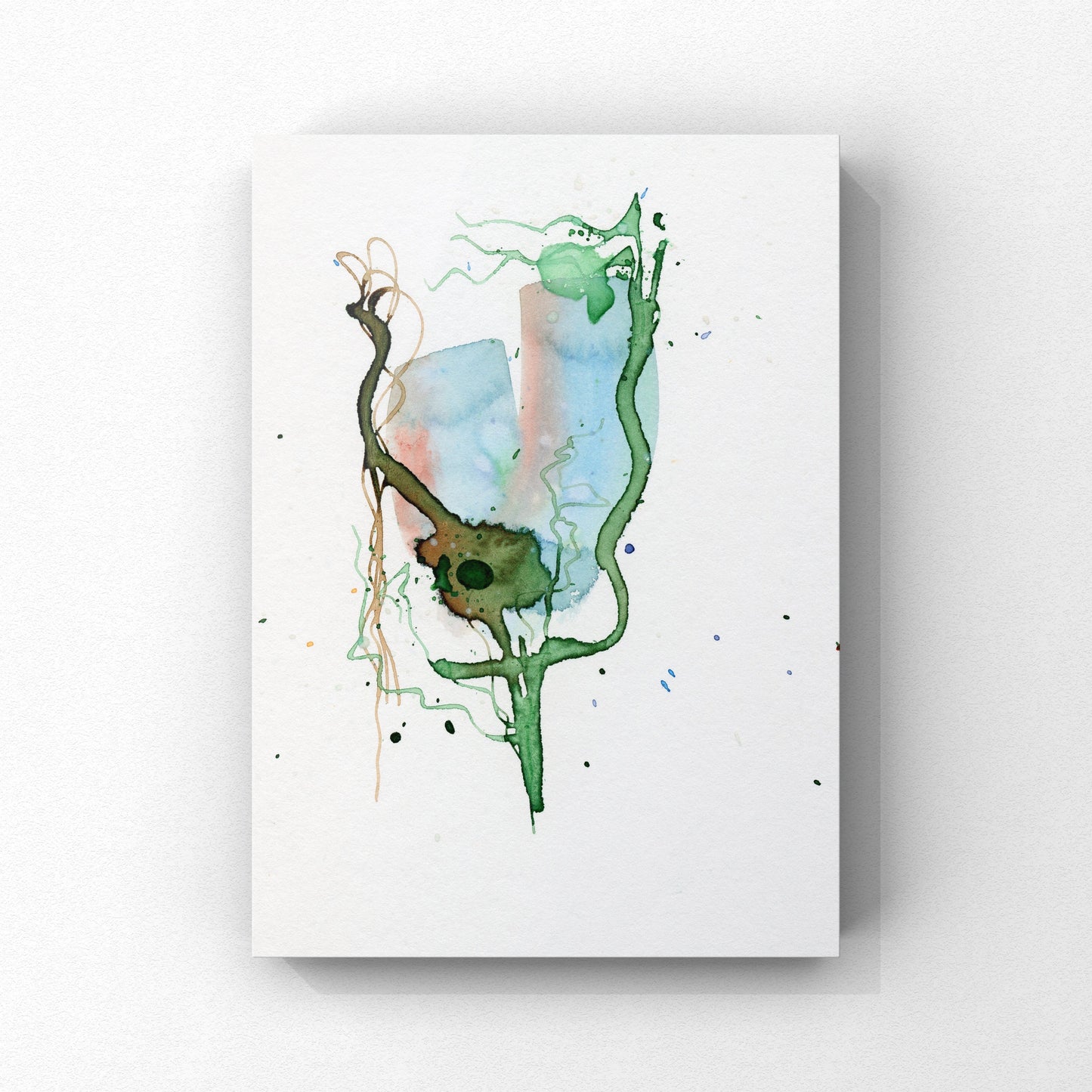 Baby Bloom C65 Greeting Card with Original Art Work