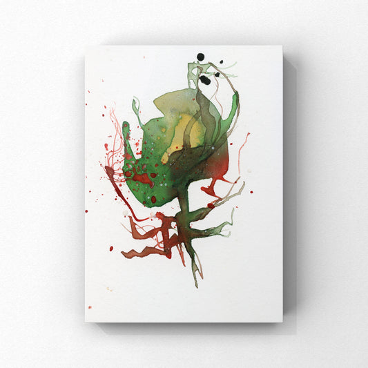 Baby Bloom C62 Greeting Card with Original Art Work