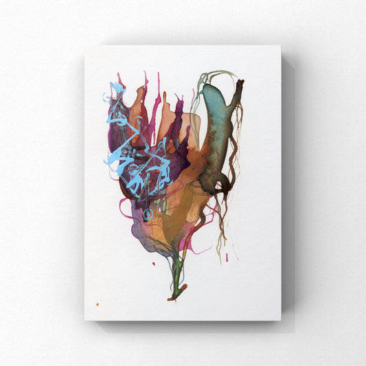 Baby Bloom C106 Greeting Card with Original Art Work