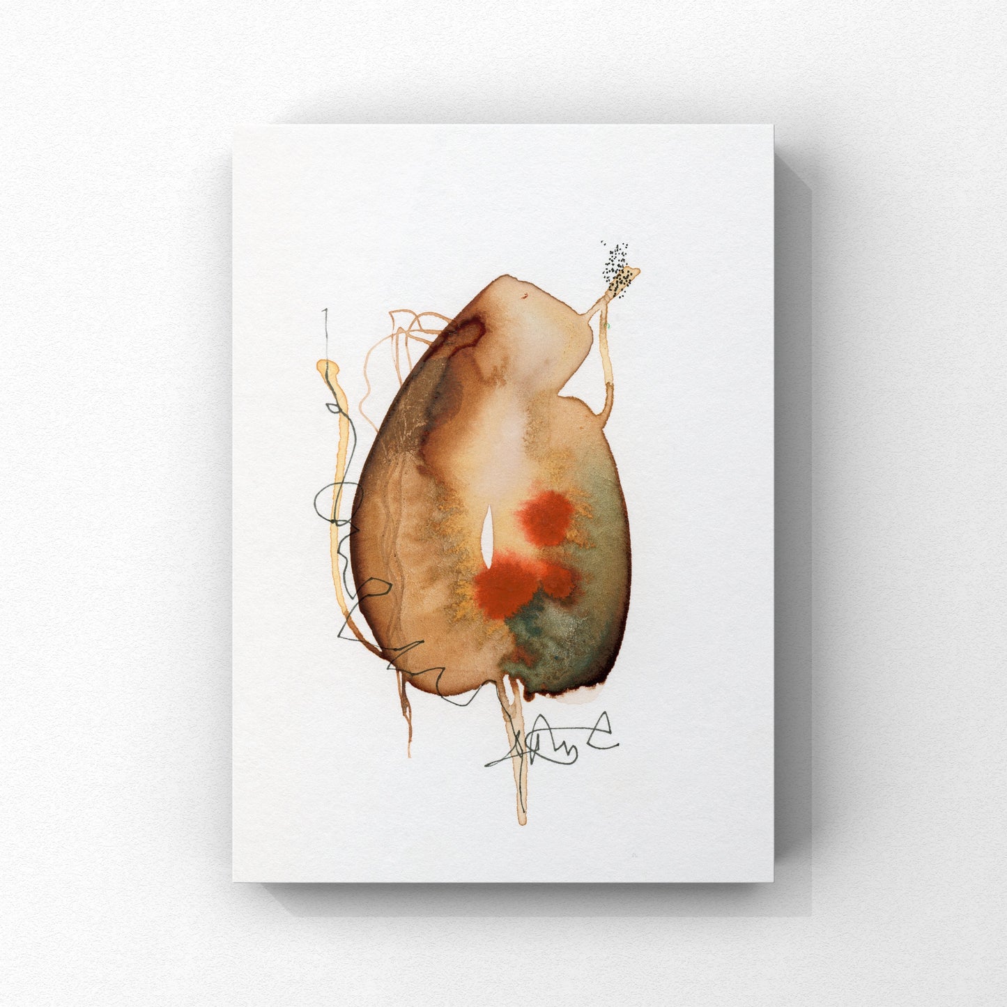 Baby Bloom C99 Greeting Card with Original Art Work