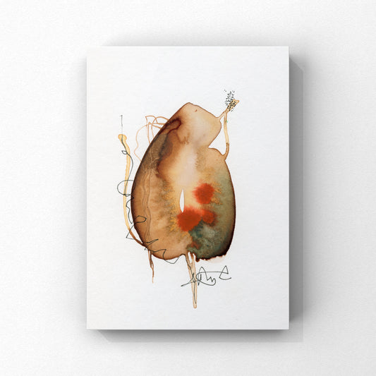 Baby Bloom C99 Greeting Card with Original Art Work