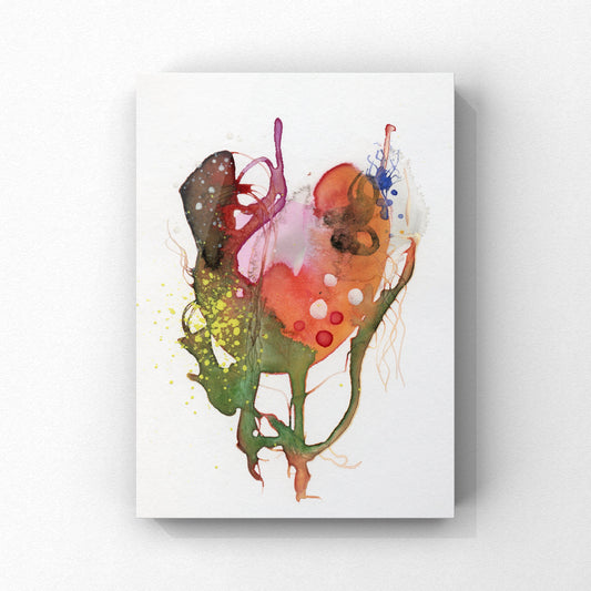 Baby Bloom C94 Greeting Card with Original Art Work
