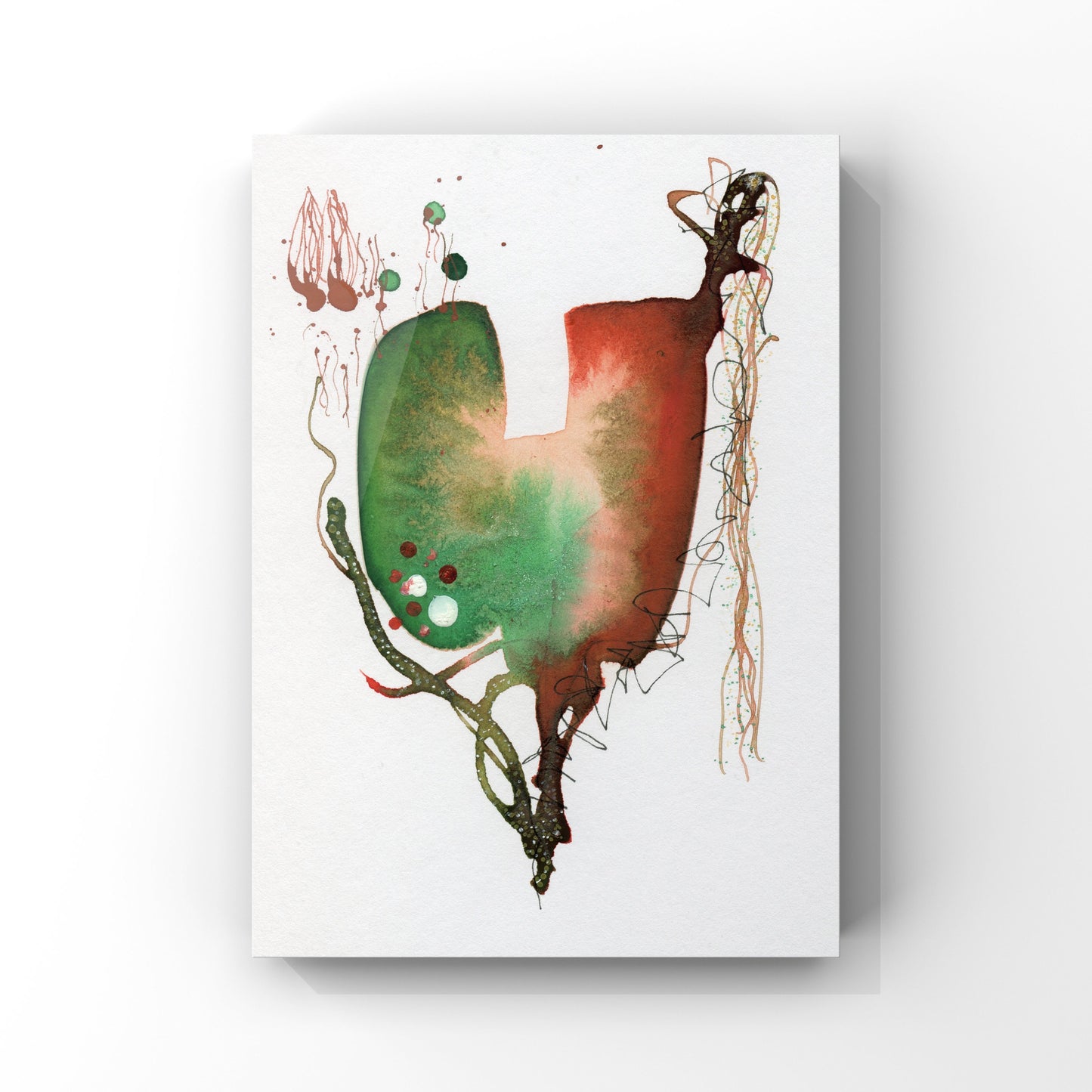 Baby Bloom C93 Greeting Card with Original Art Work