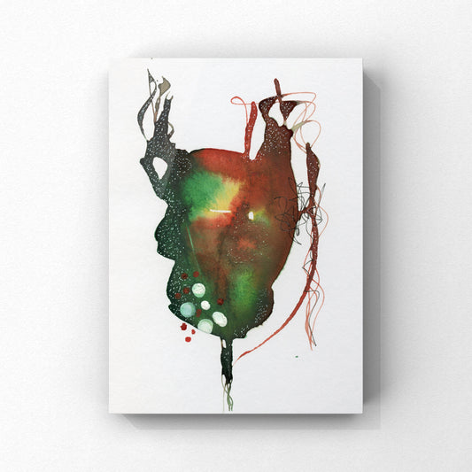 Baby Bloom C89 Greeting Card with Original Art Work