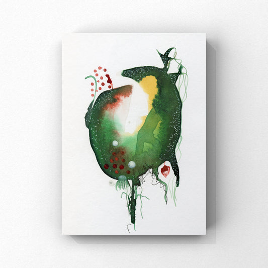 Baby Bloom C88 Greeting Card with Original Art Work