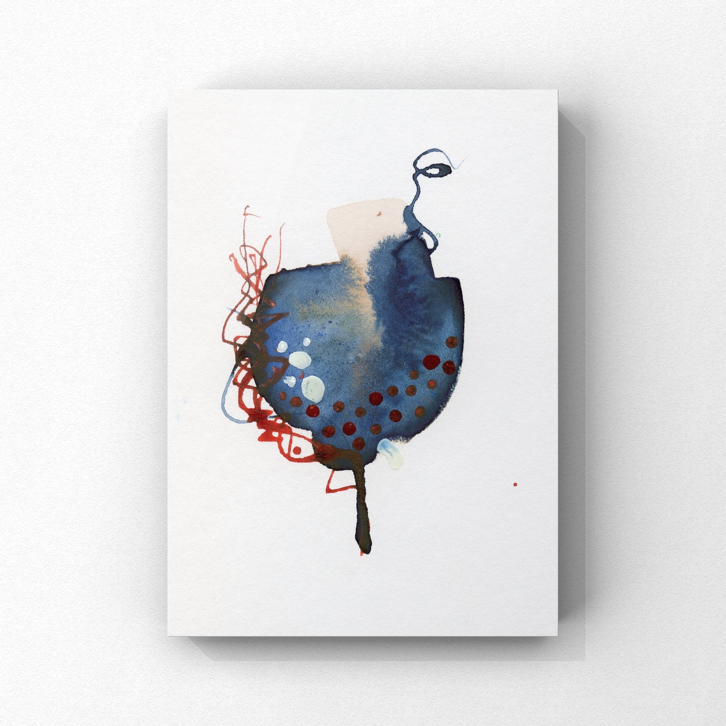 Baby Bloom C80 Greeting Card with Original Art Work
