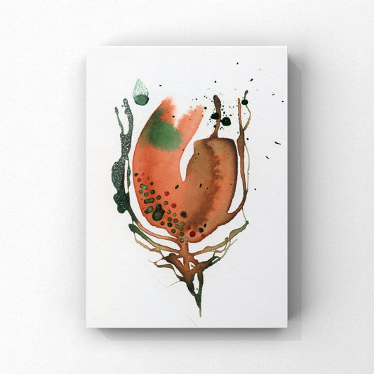 Baby Bloom C78 Greeting Card with Original Art Work