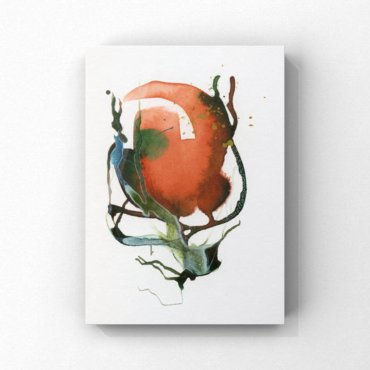 Baby Bloom C76 Greeting Card with Original Art Work