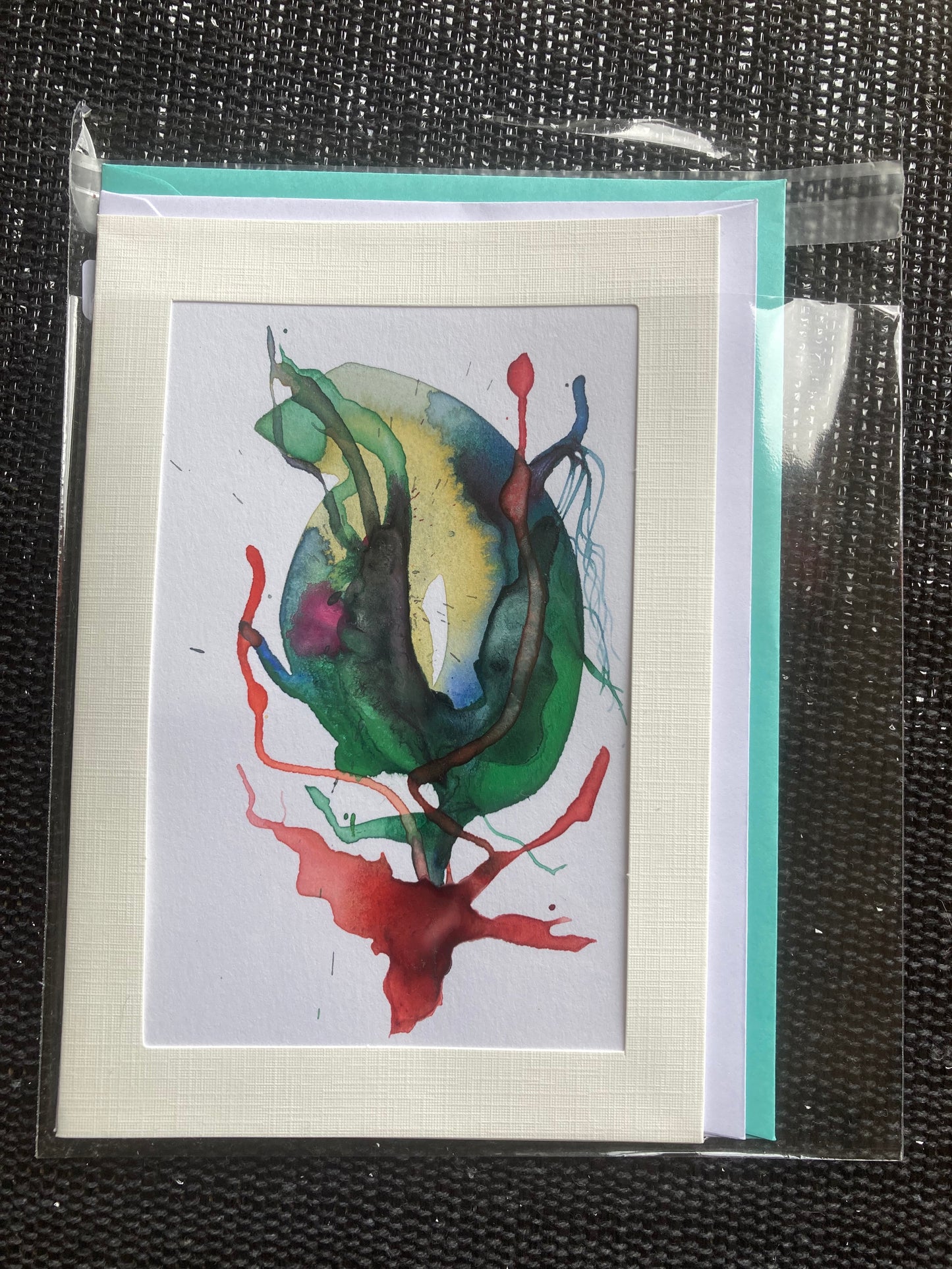 Baby Bloom C30 Greeting Card with Original Art Work