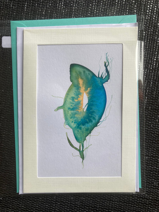 Baby Bloom C35 Greeting Card with Original Art Work