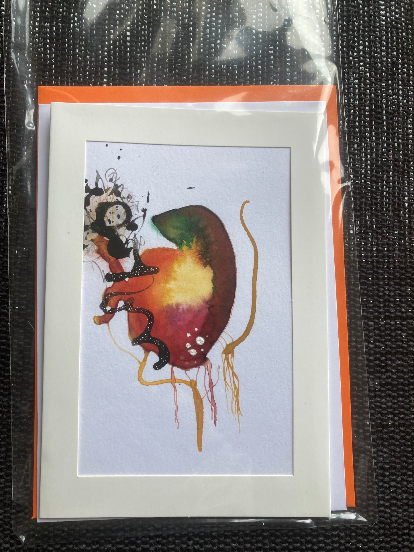 Baby Bloom C97 Greeting Card with Original Art Work