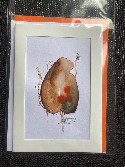 Baby Bloom C99 Greeting Card with Original Art Work