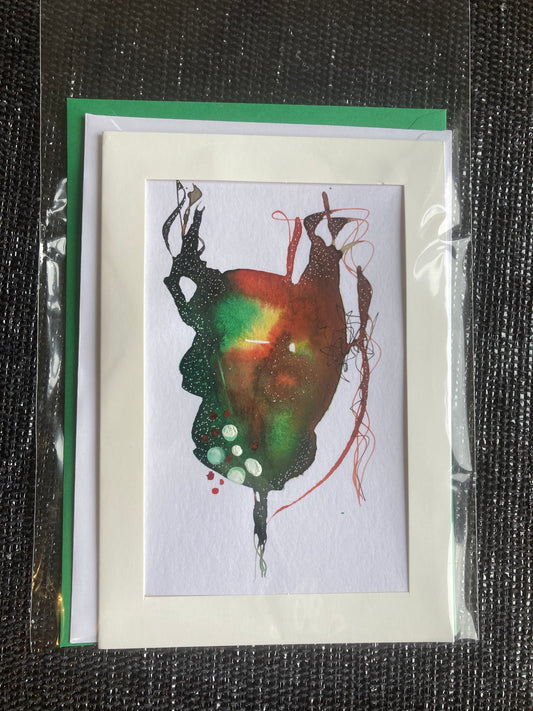 Baby Bloom C89 Greeting Card with Original Art Work