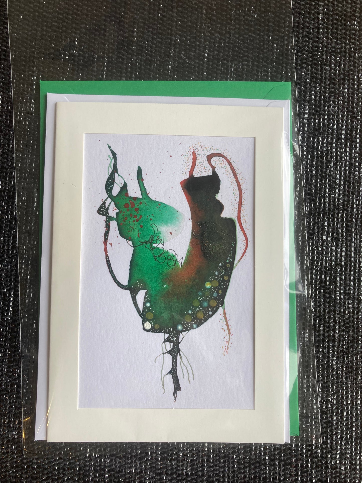 Baby Bloom C90 Greeting Card with Original Art Work