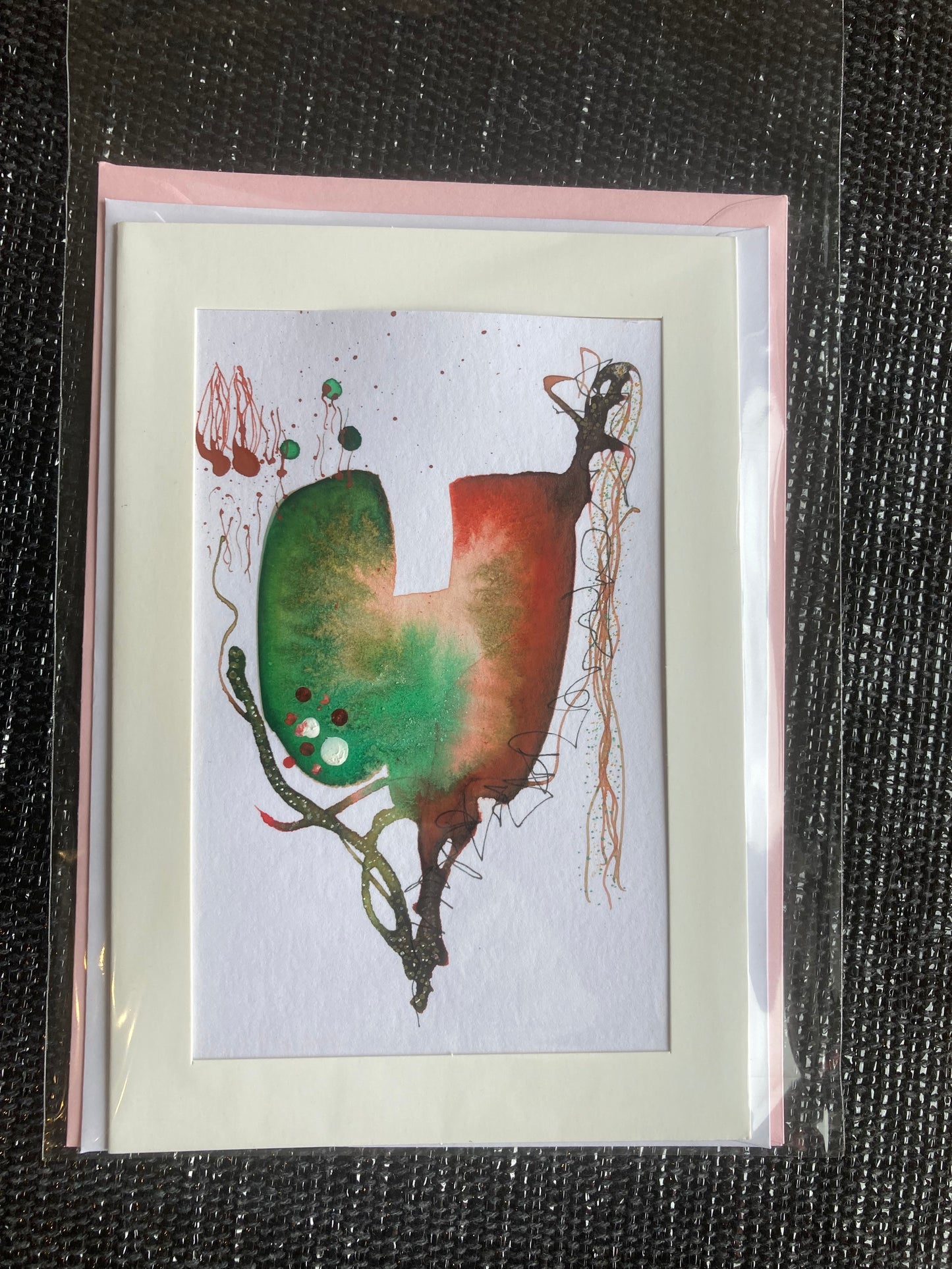 Baby Bloom C93 Greeting Card with Original Art Work