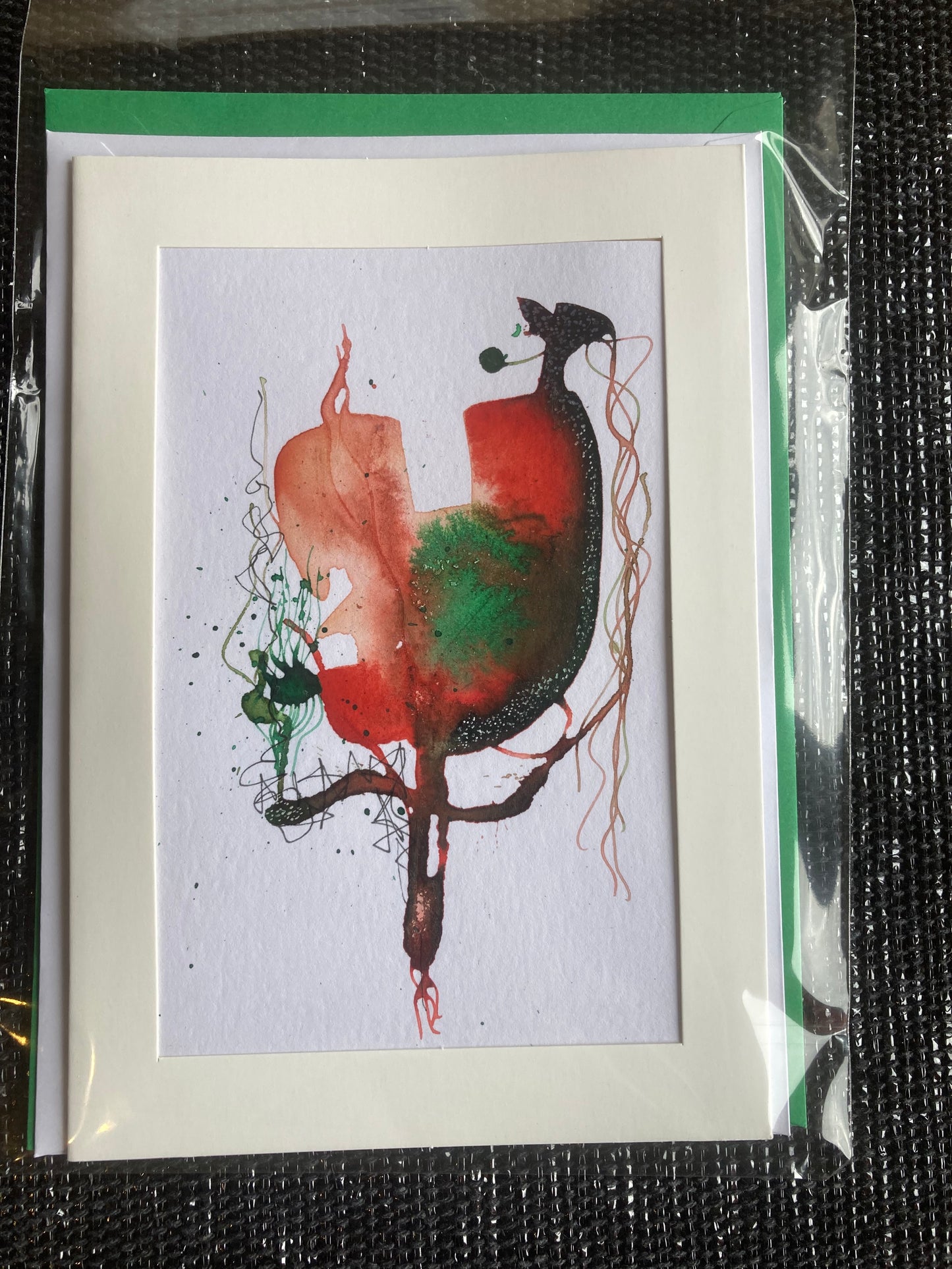 Baby Bloom C92 Greeting Card with Original Art Work