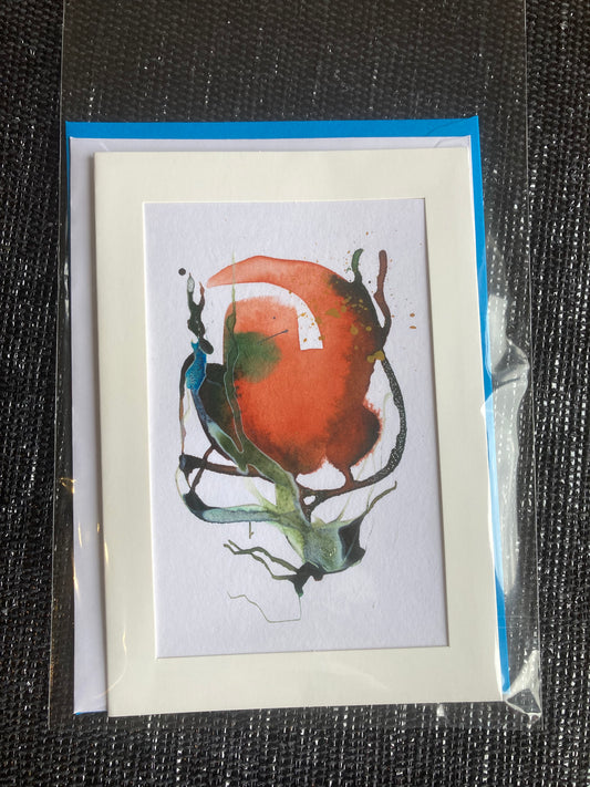 Baby Bloom C76 Greeting Card with Original Art Work