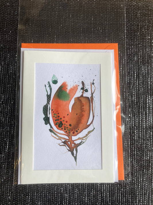 Baby Bloom C78 Greeting Card with Original Art Work