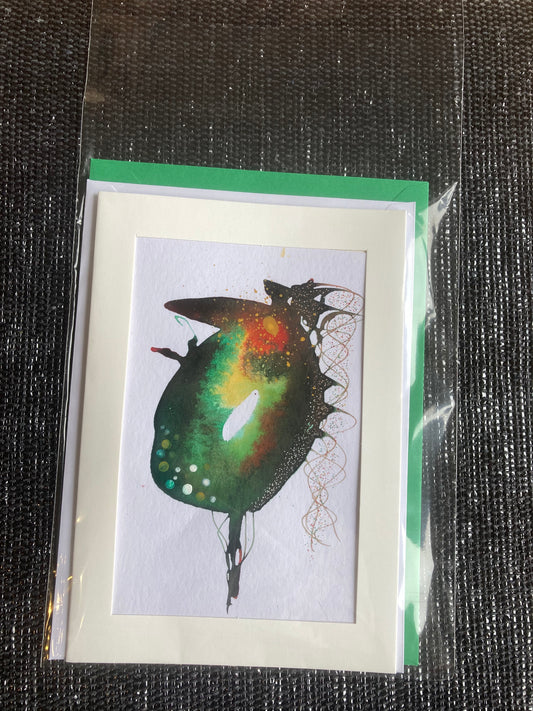 Baby Bloom C81 Greeting Card with Original Art Work