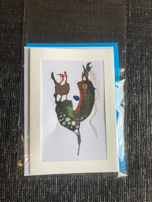 Baby Bloom C82 Greeting Card with Original Art Work