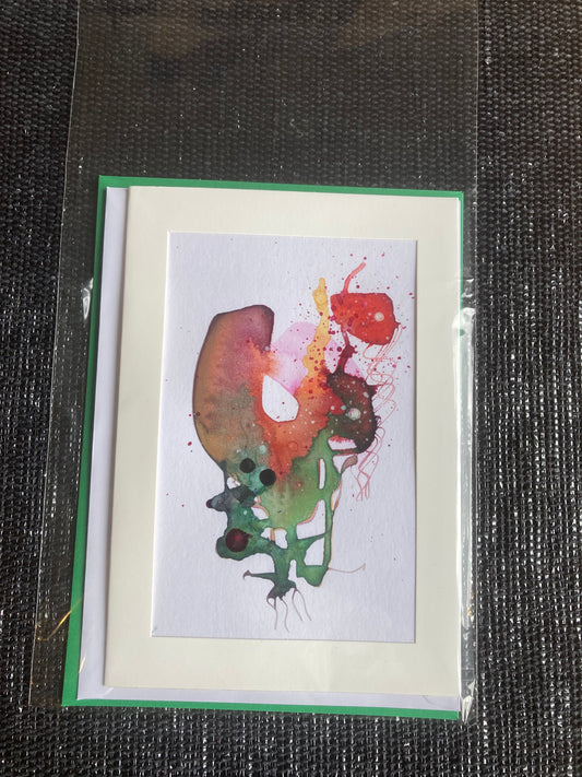 Baby Bloom C69 Greeting Card with Original Art Work