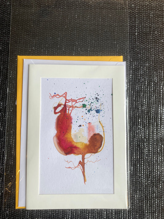 Baby Bloom C67 Greeting Card with Original Art Work