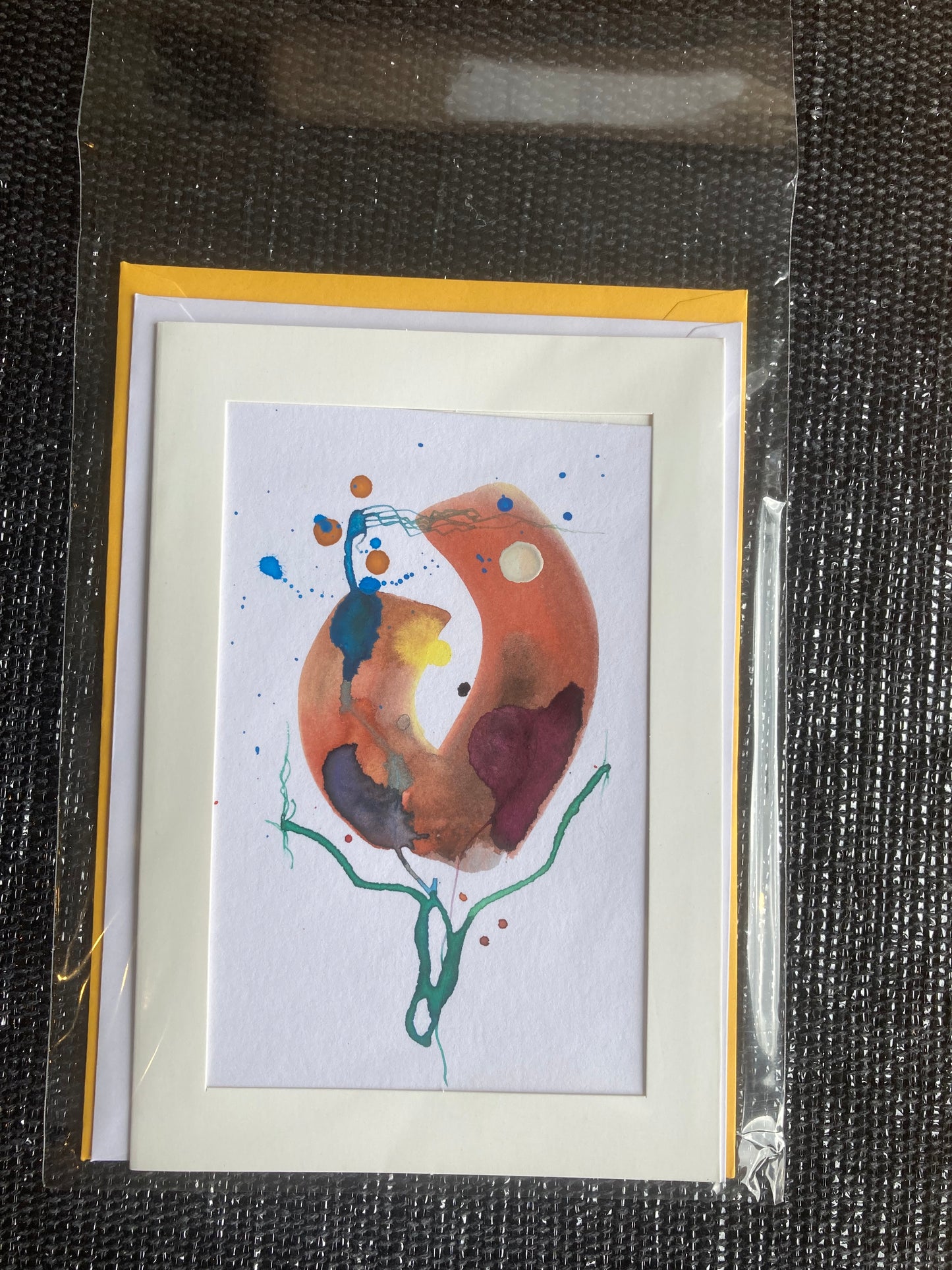 Baby Bloom C52 Greeting Card with Original Art Work