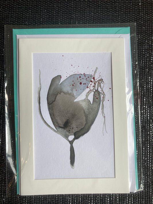 Baby Bloom C61 Greeting Card with Original Art Work
