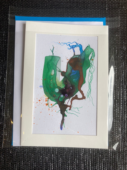 Baby Bloom C55 Greeting Card with Original Art Work