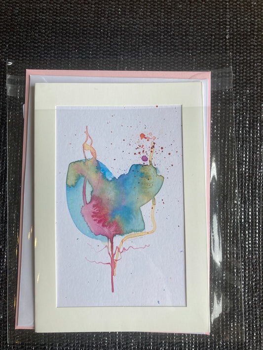 Baby Bloom C56 Greeting Card with Original Art Work