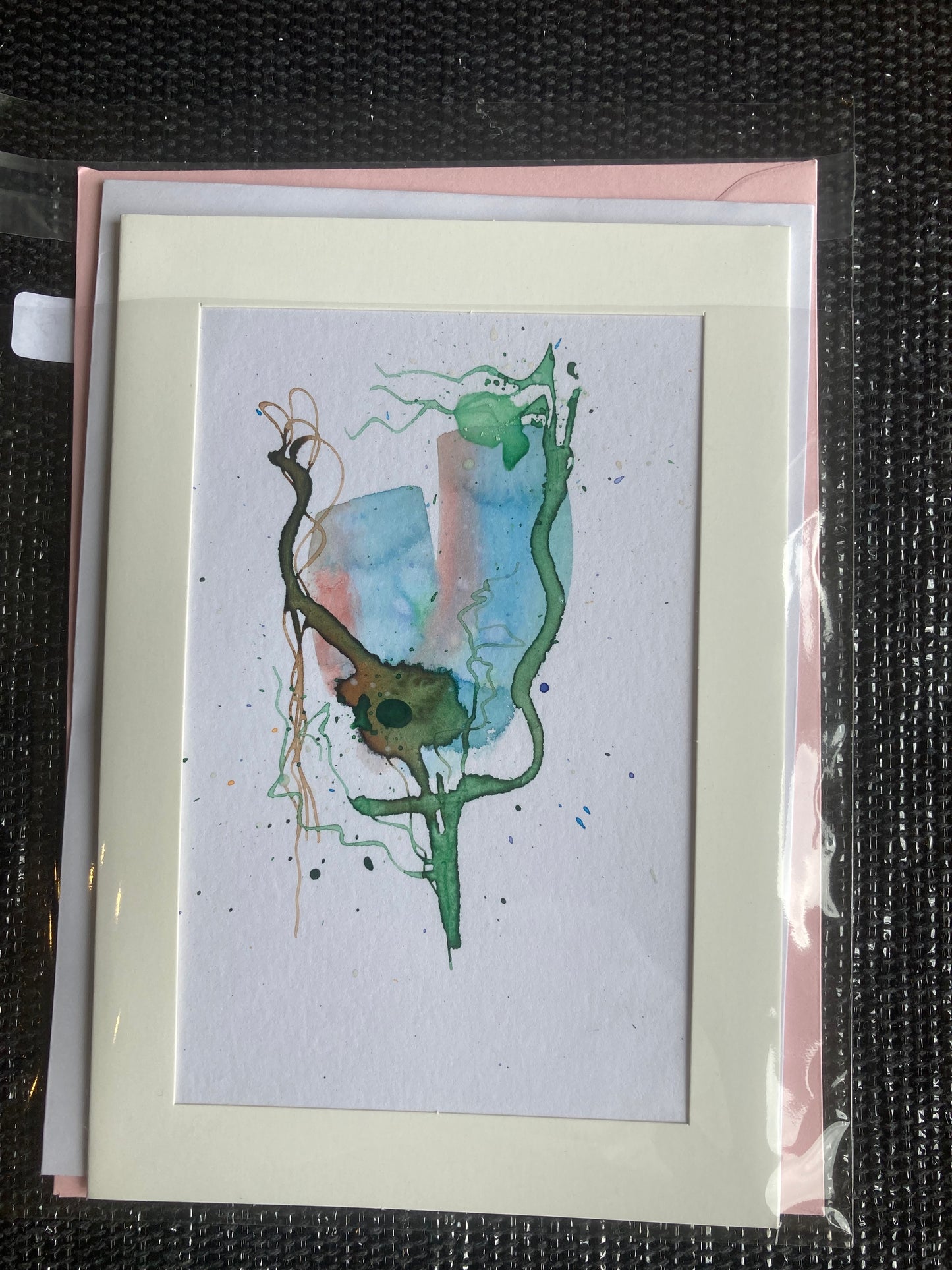 Baby Bloom C65 Greeting Card with Original Art Work