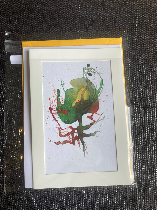 Baby Bloom C62 Greeting Card with Original Art Work