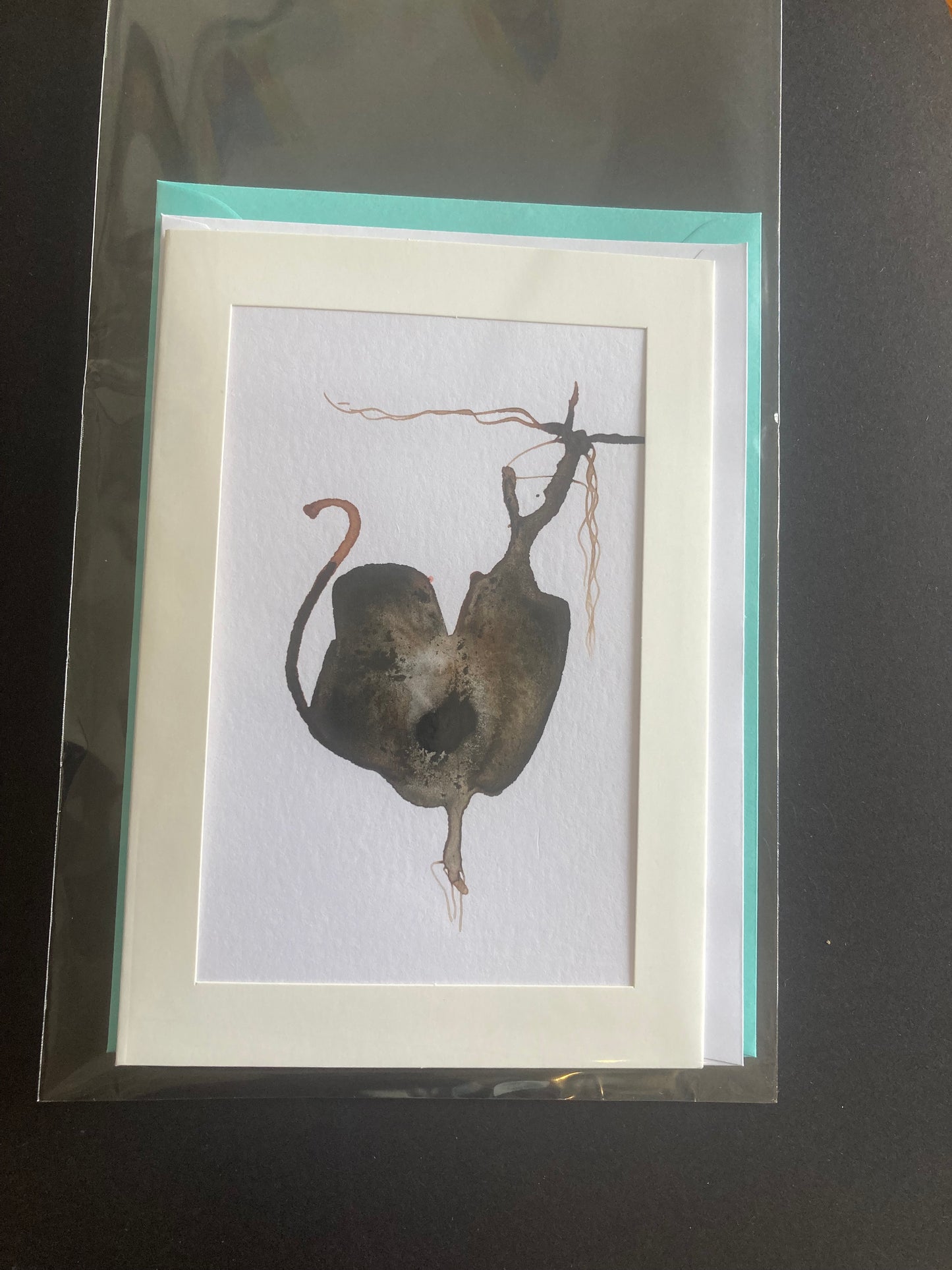 Baby Bloom C121 Greeting Card with Original Art Work