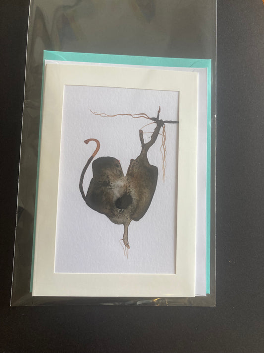 Baby Bloom C121 Greeting Card with Original Art Work