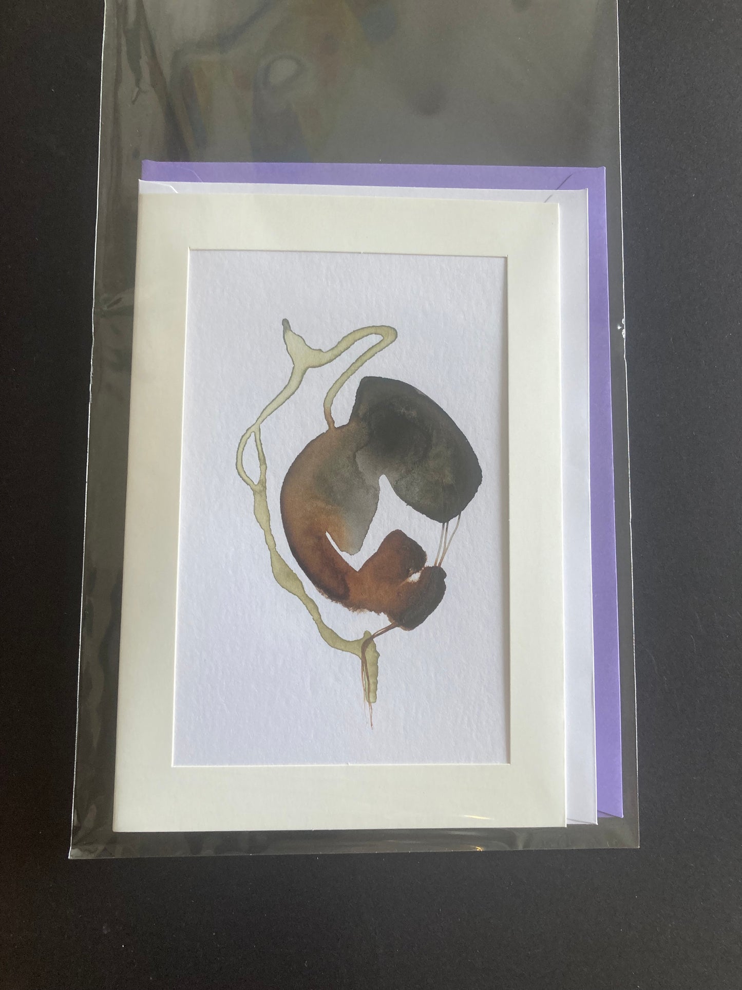 Baby Bloom C124 Greeting Card with Original Art Work