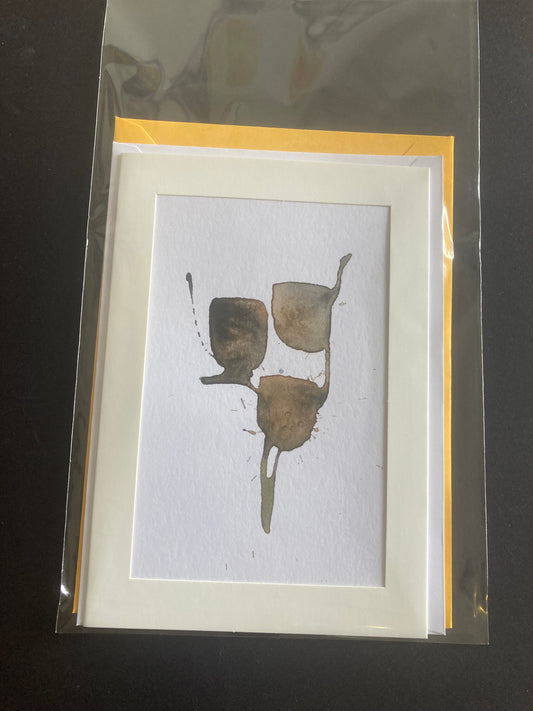 Baby Bloom C125 Greeting Card with Original Art Work