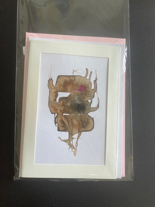 Baby Bloom C127 Greeting Card with Original Art Work