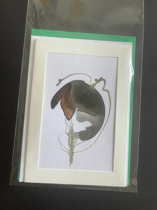 Baby Bloom C128 Greeting Card with Original Art Work