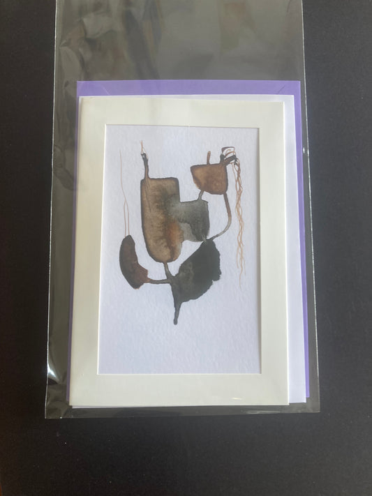 Baby Bloom C130 Greeting Card with Original Art Work