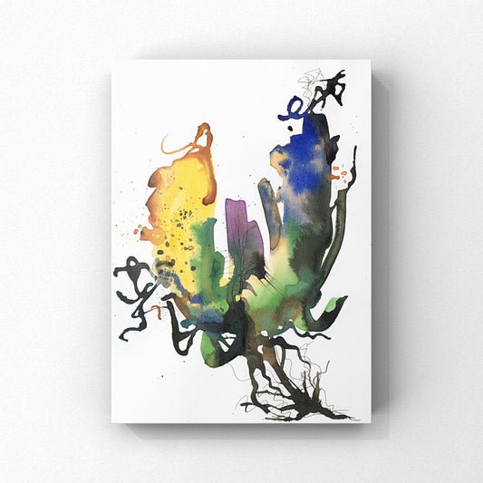 "Pa'u" Original Art Bloom Being