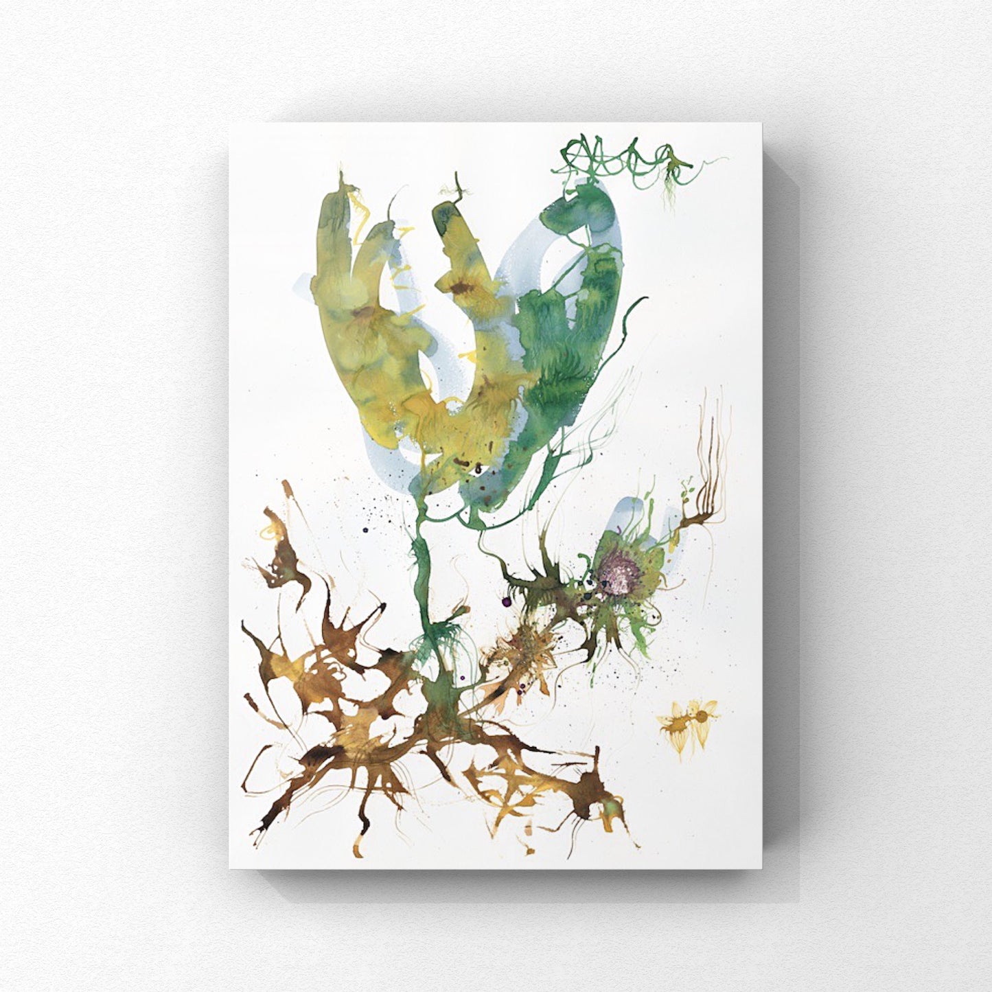 Van - a Sunflower Bloom Being Original Art Work