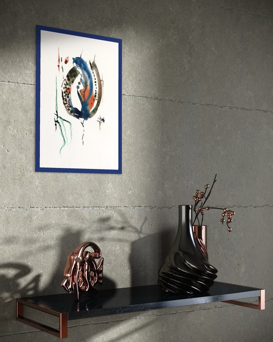 "Delphino" Original Art Bloom Being