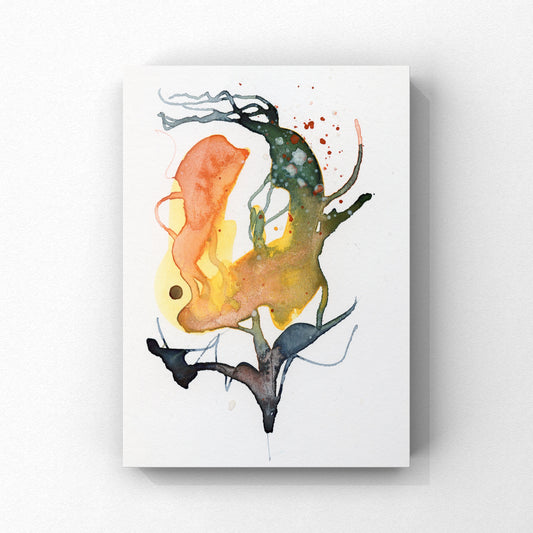 Baby Bloom C63 Greeting Card with Original Art Work