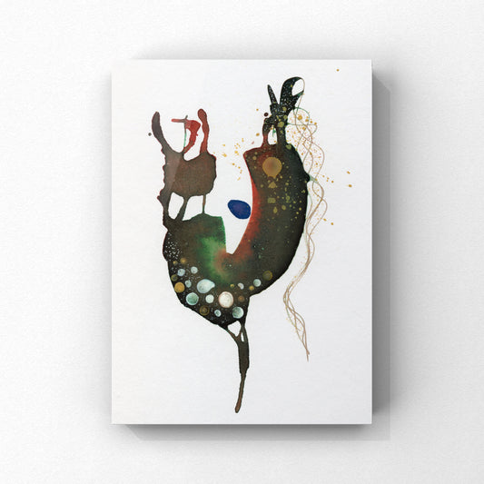 Baby Bloom C82 Greeting Card with Original Art Work