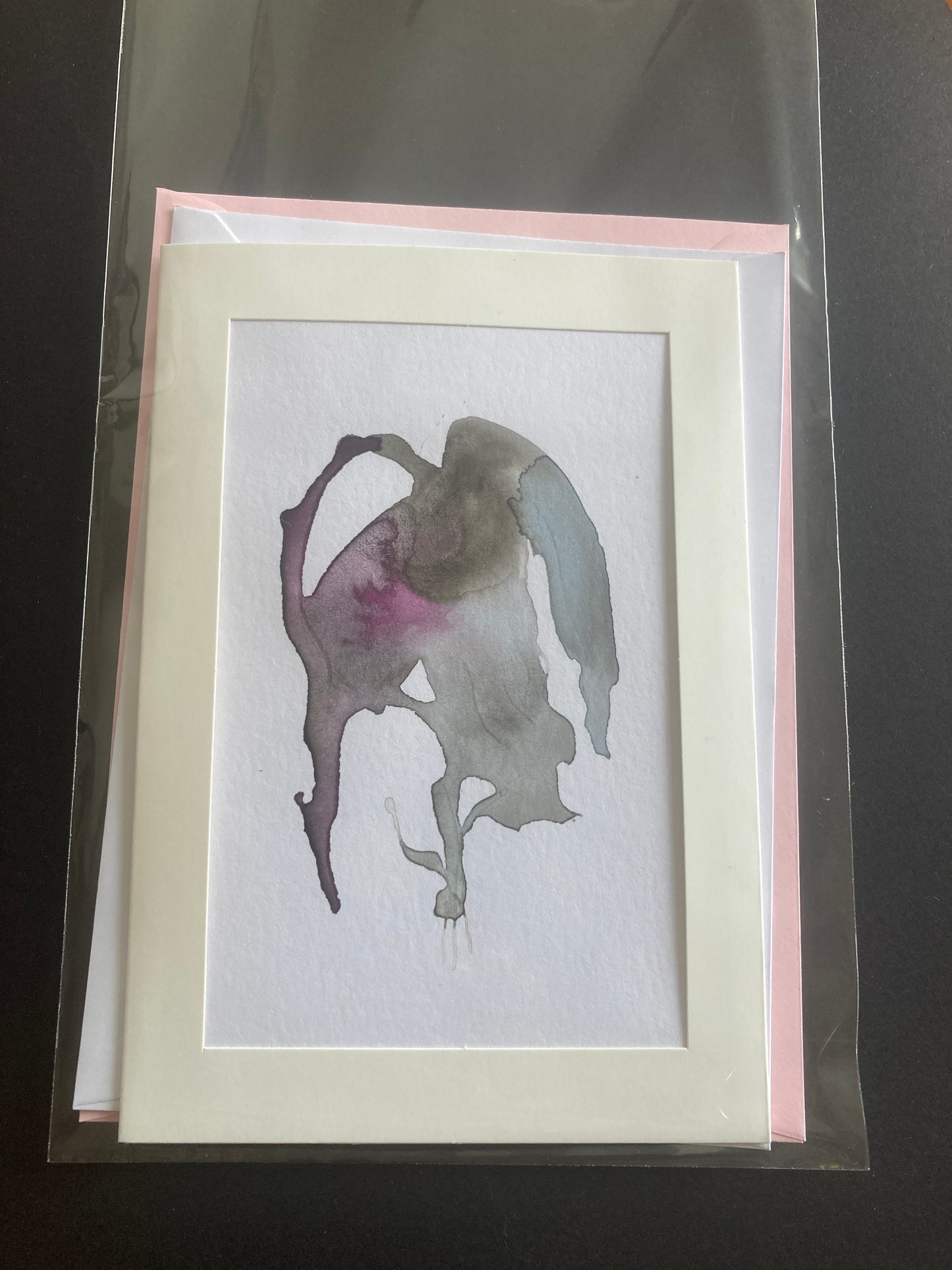 Baby Bloom C113 Greeting Card with Original Art Work